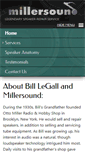 Mobile Screenshot of millersound.net